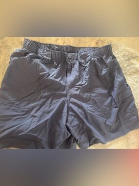 Columbia women’s Navy Athletic Shorts with Elastic Waist